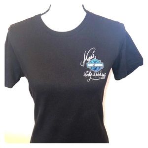 Harley-Davidson Maui Women Black T-shirt Large